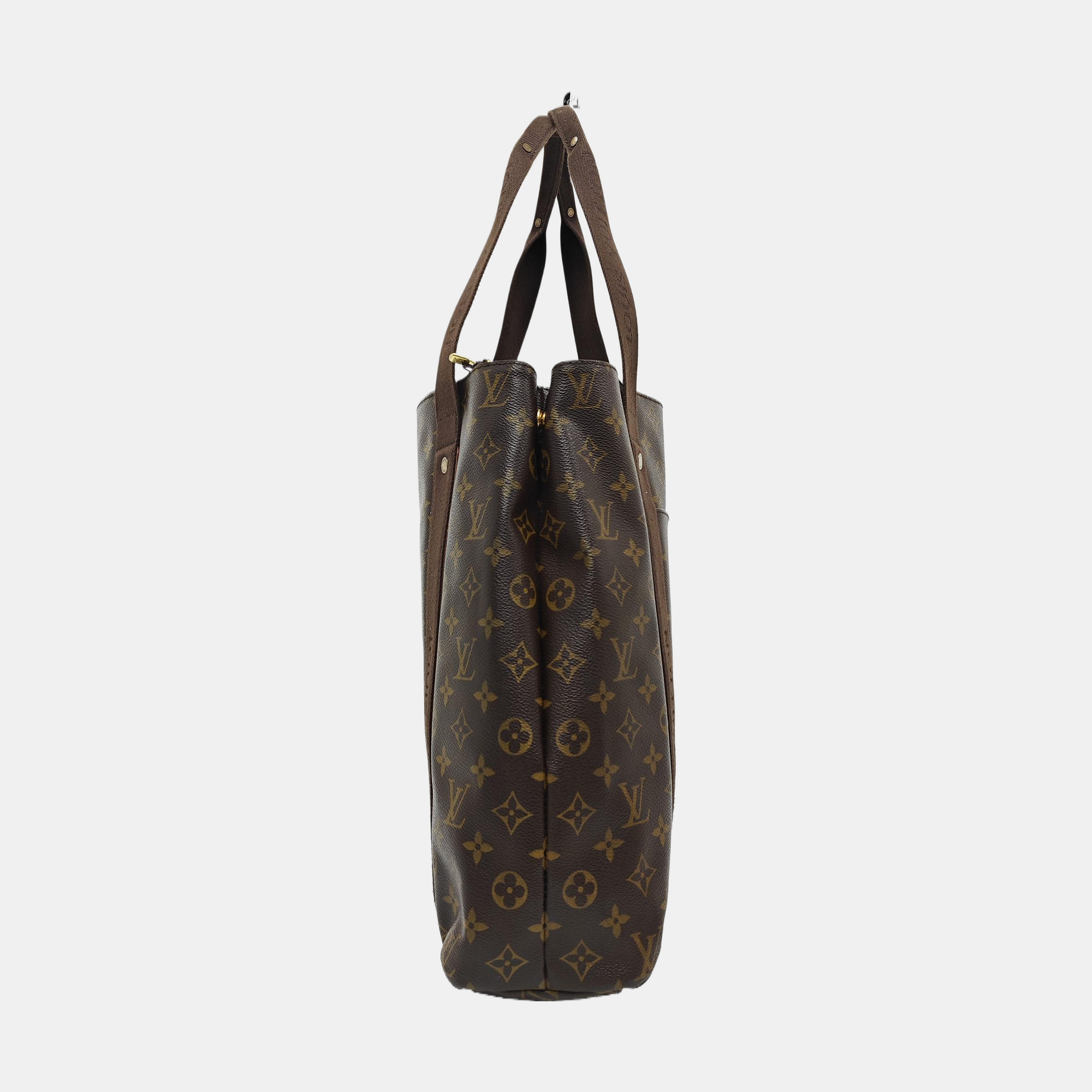 VINTAGE BEAUBOURG Monogram Coated Canvas Brown