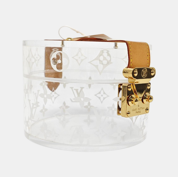BOX SCOTT Monogram Plastic Clear