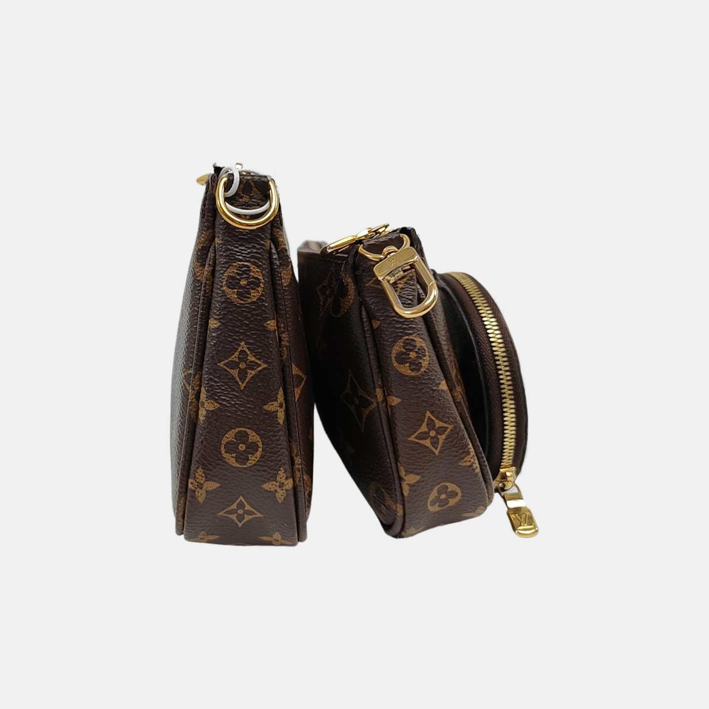 MULTI Monogram Coated Canvas Brown