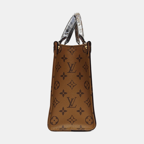ONTHEGO PM Monogram Coated Canvas Brown