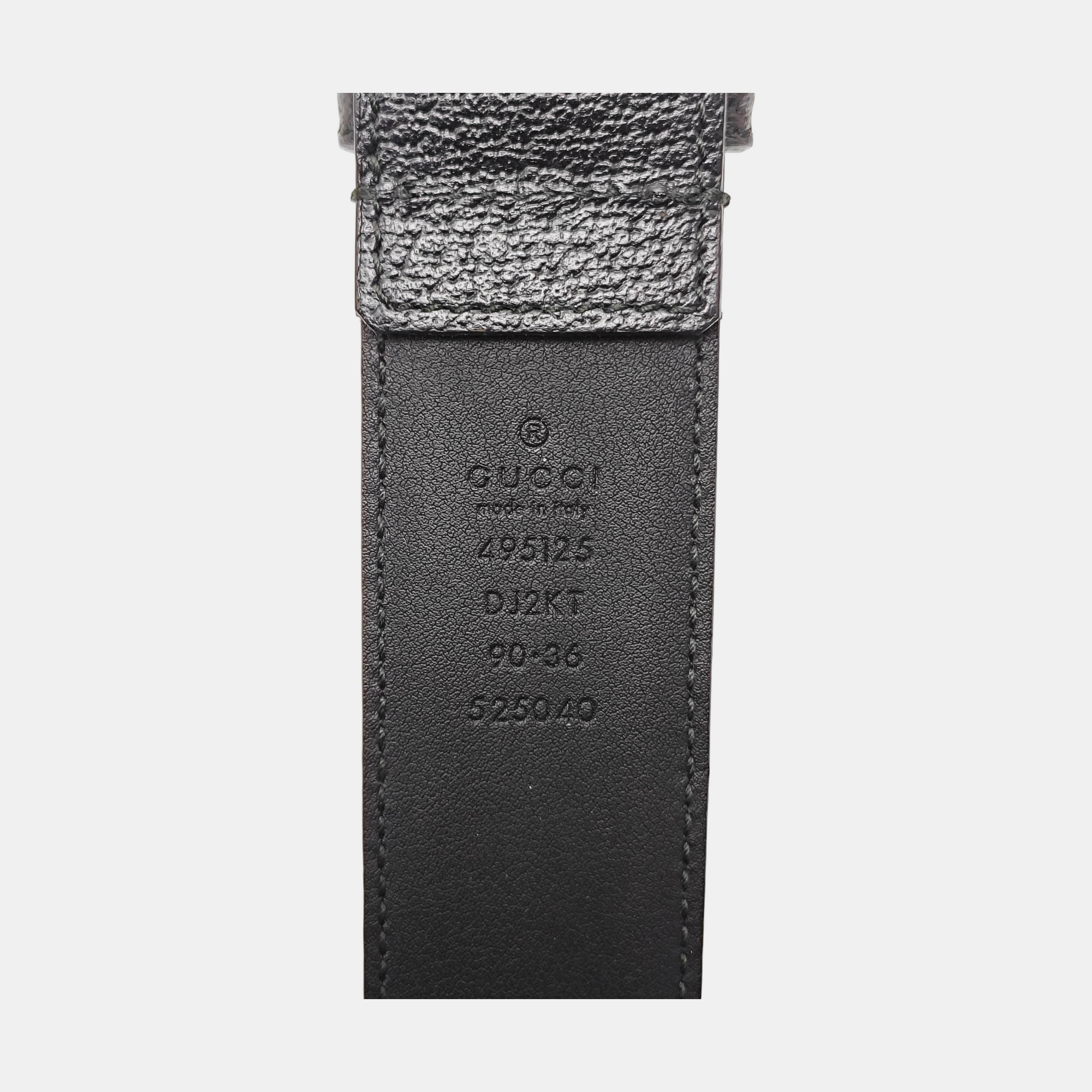 Leather Belt Black