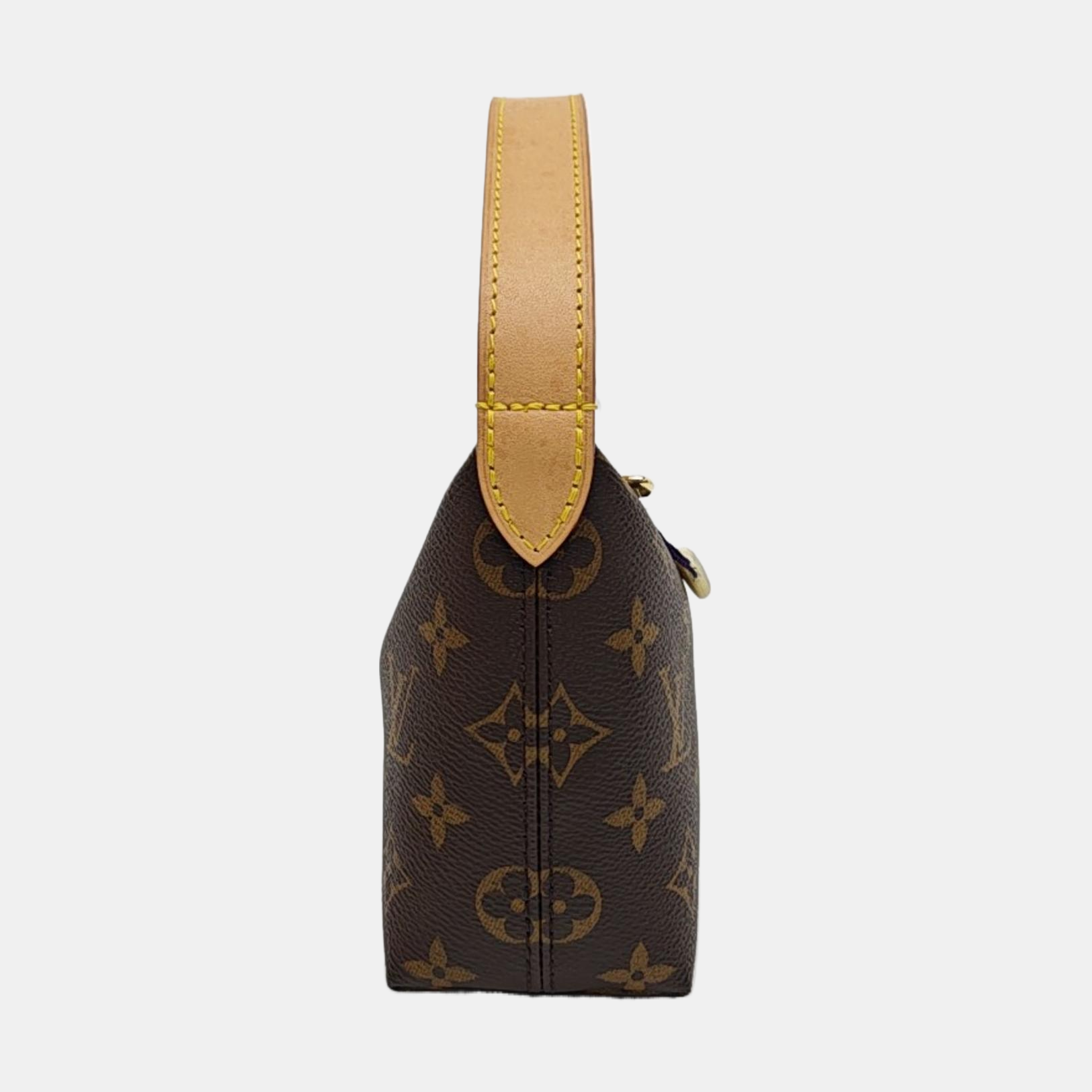 HILLS Monogram Coated Canvas Brown
