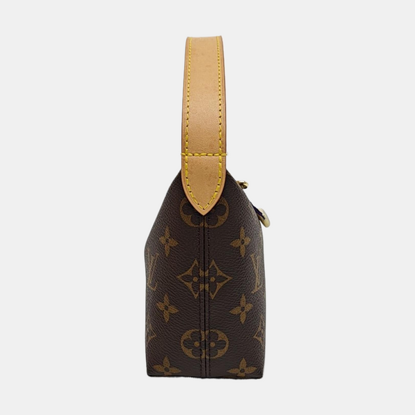 HILLS Monogram Coated Canvas Brown