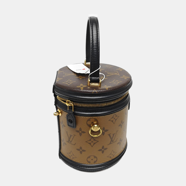 CANNES PM Monogram Coated Canvas Brown
