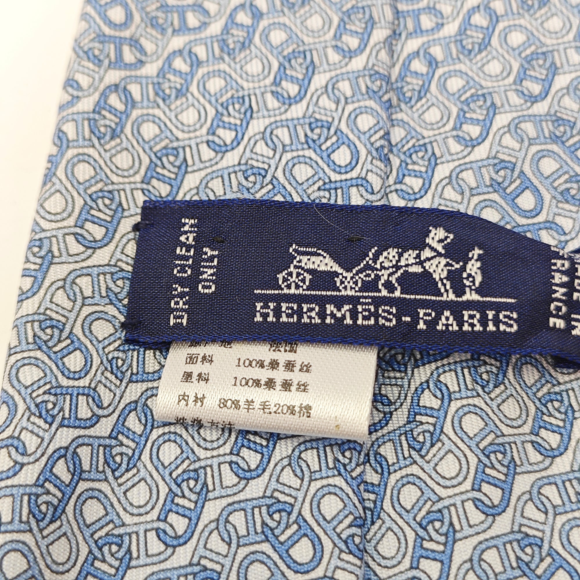 Mulberry Silk Tie Blue