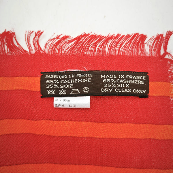 Cashmere Scarf Orange