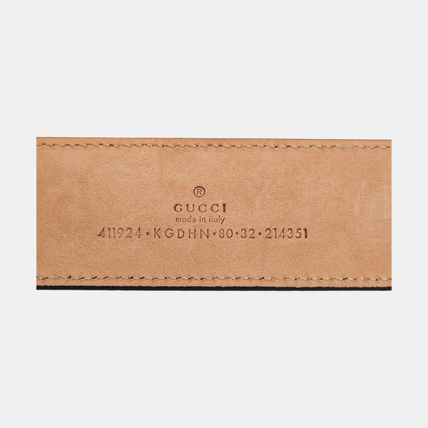 Coated Canvas Belt White