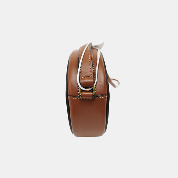 TRIOMPHE Small Calfskin Brown