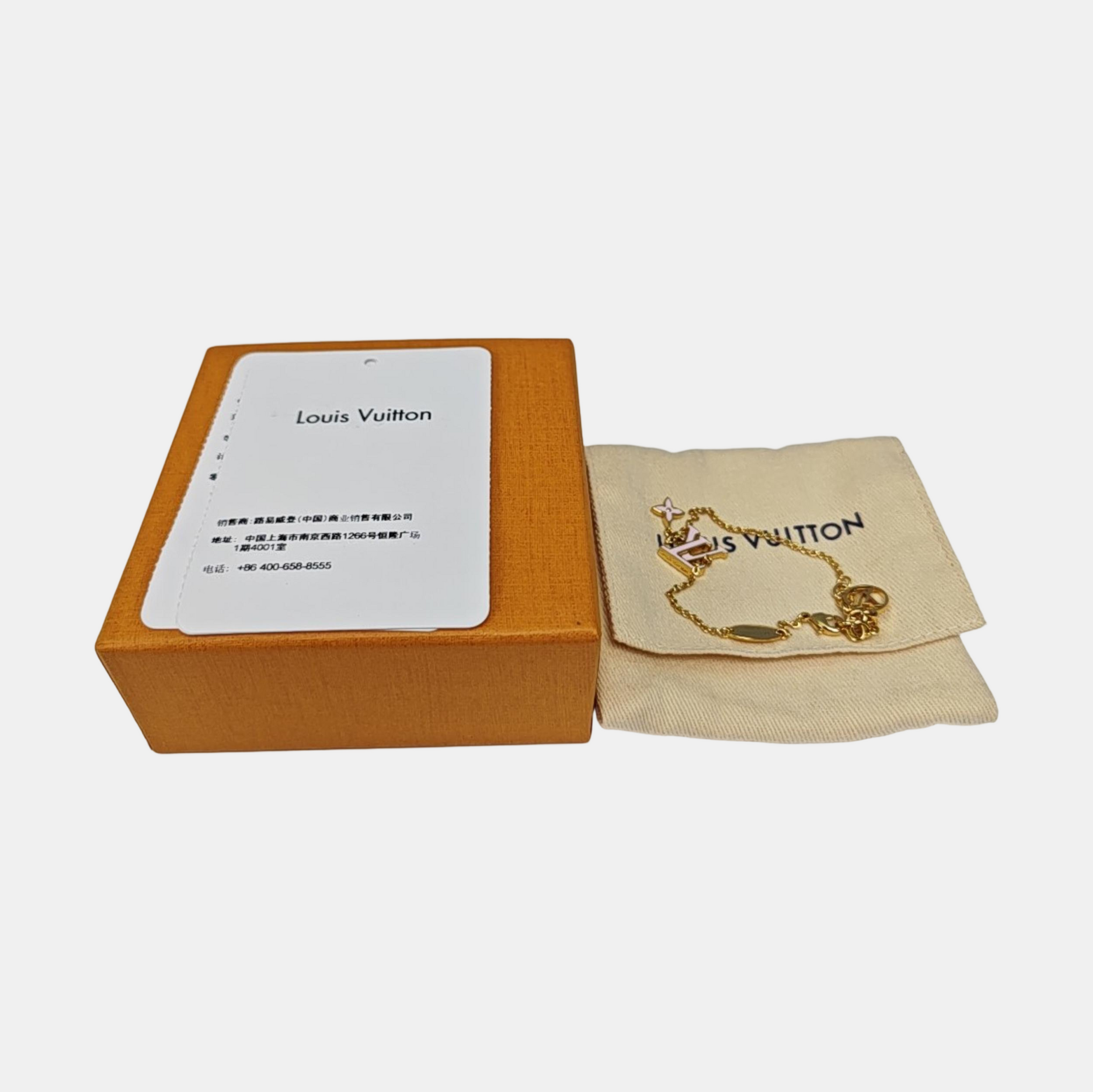 LV ICONIC Brass Gold Bracelet