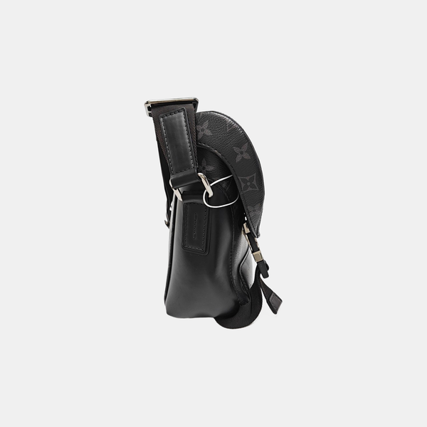 VOYAGER PM Monogram Coated Canvas Black
