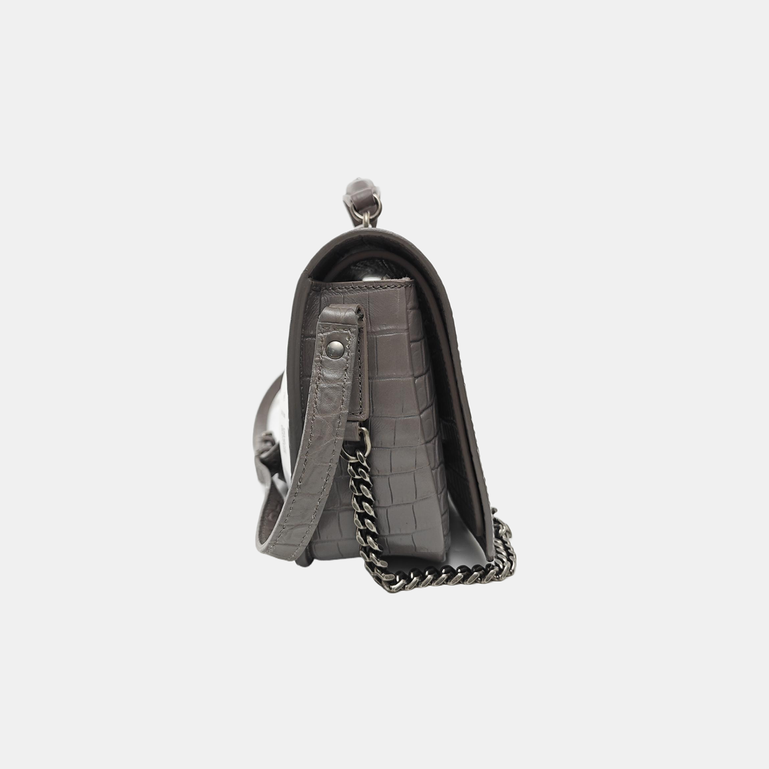 CHARLOTTE Calfskin Gray