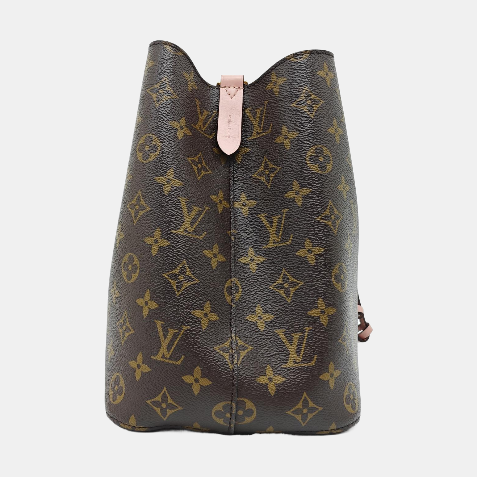NÉONOÉ MM Monogram Coated Canvas Brown