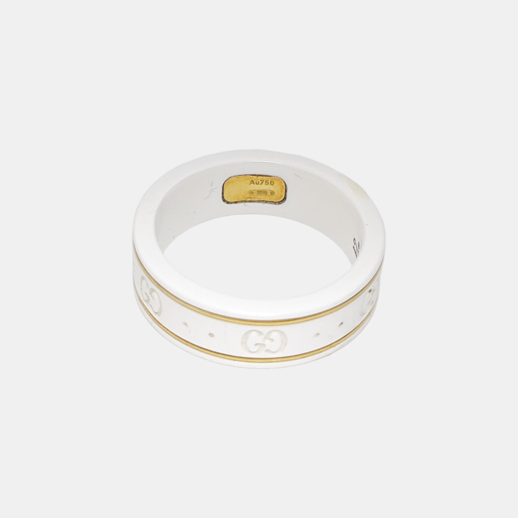 Icon 18k Gold White Ring HK 19