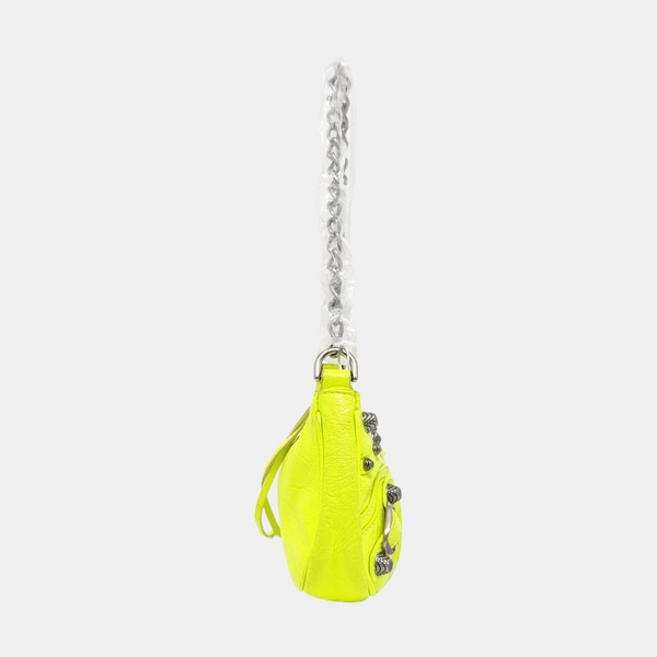 Le Cagole Mini Calfskin Green