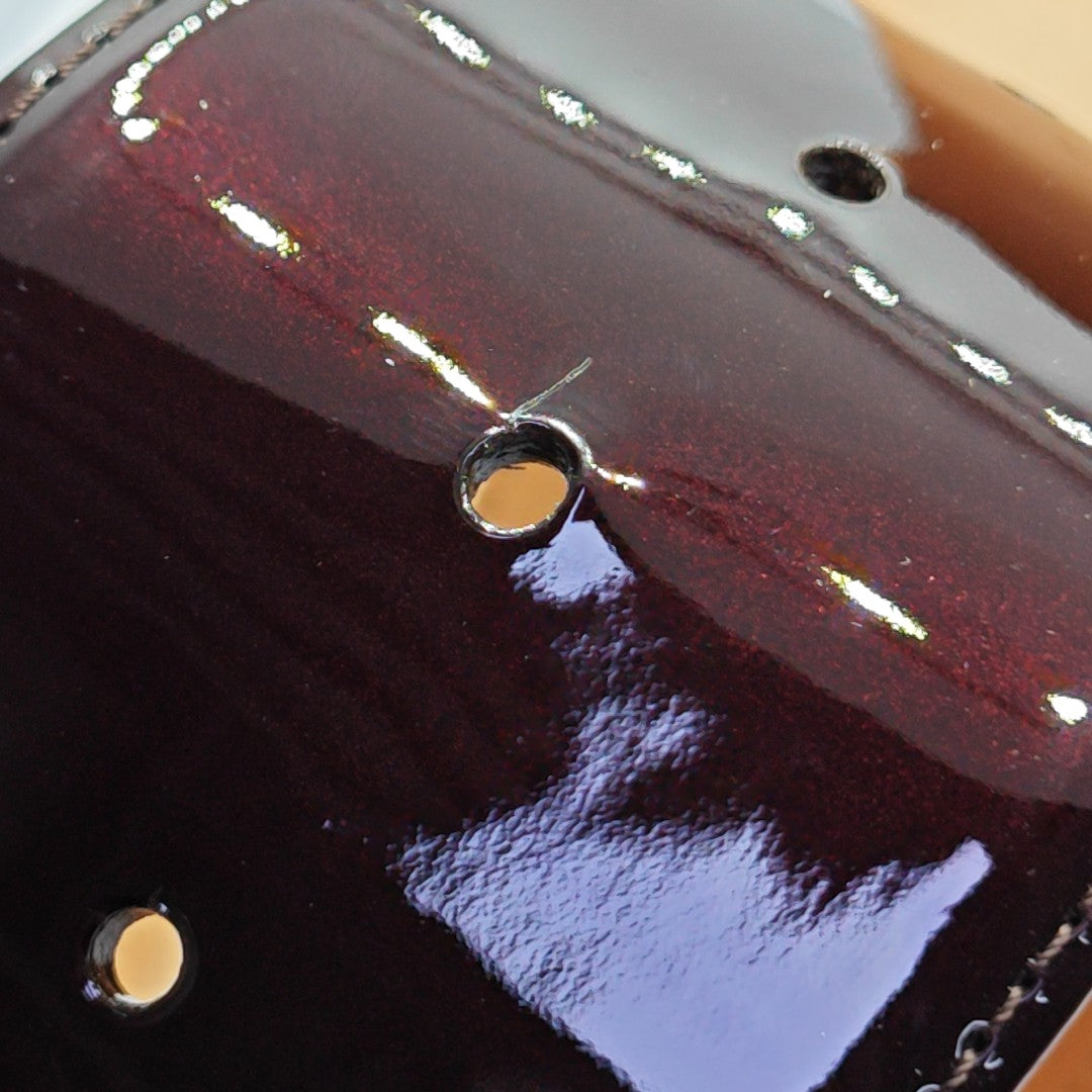 Leather Belt Red