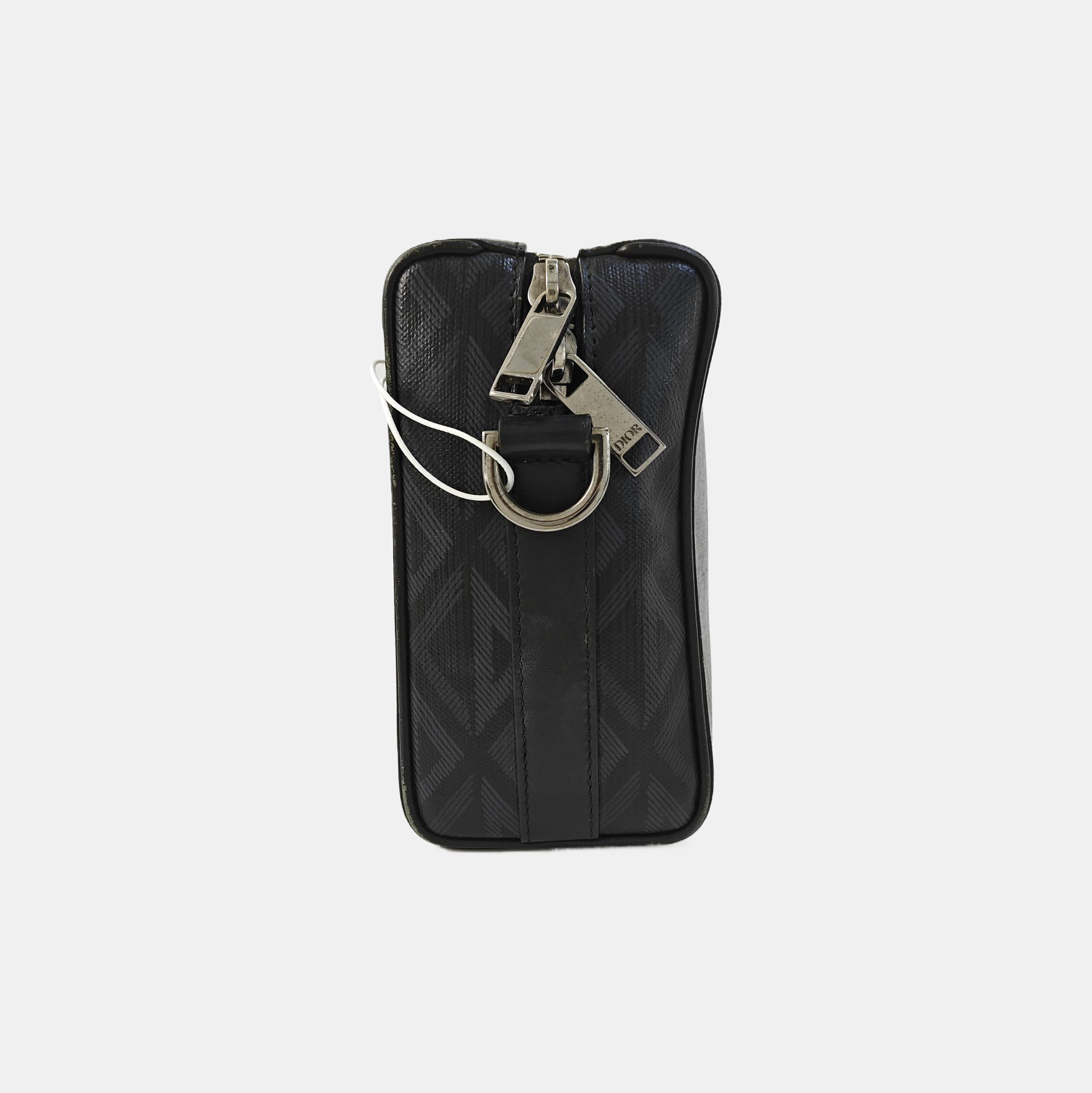 Lingot Oblique Coated Canvas Black