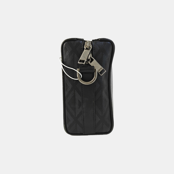 Lingot Oblique Coated Canvas Black