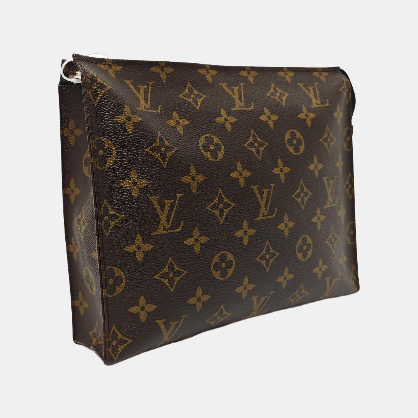 TOILET POCKET 26 Monogram Coated Canvas Brown