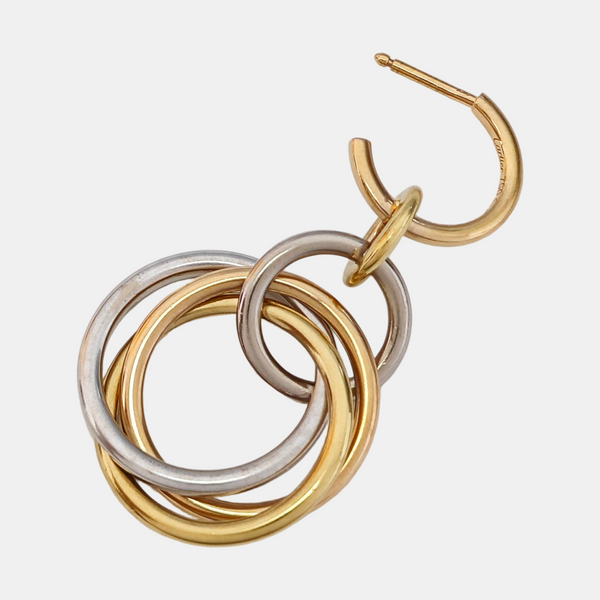 TRINITY 18k Gold Stud Earrings