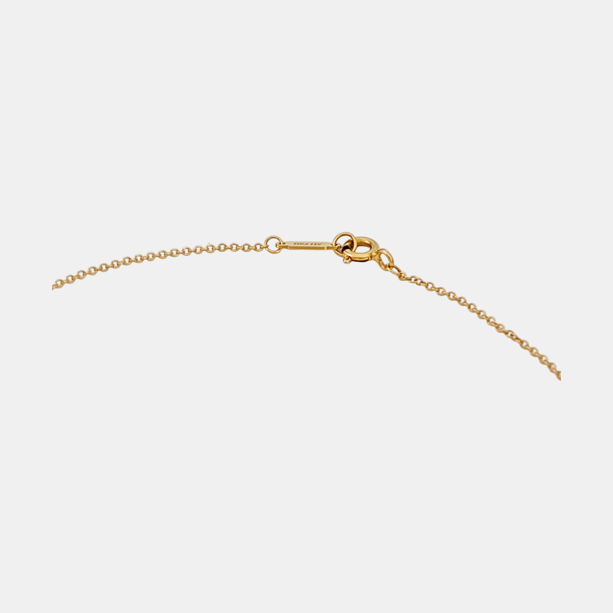 Tiffany Keys 18k Rose Gold Necklace