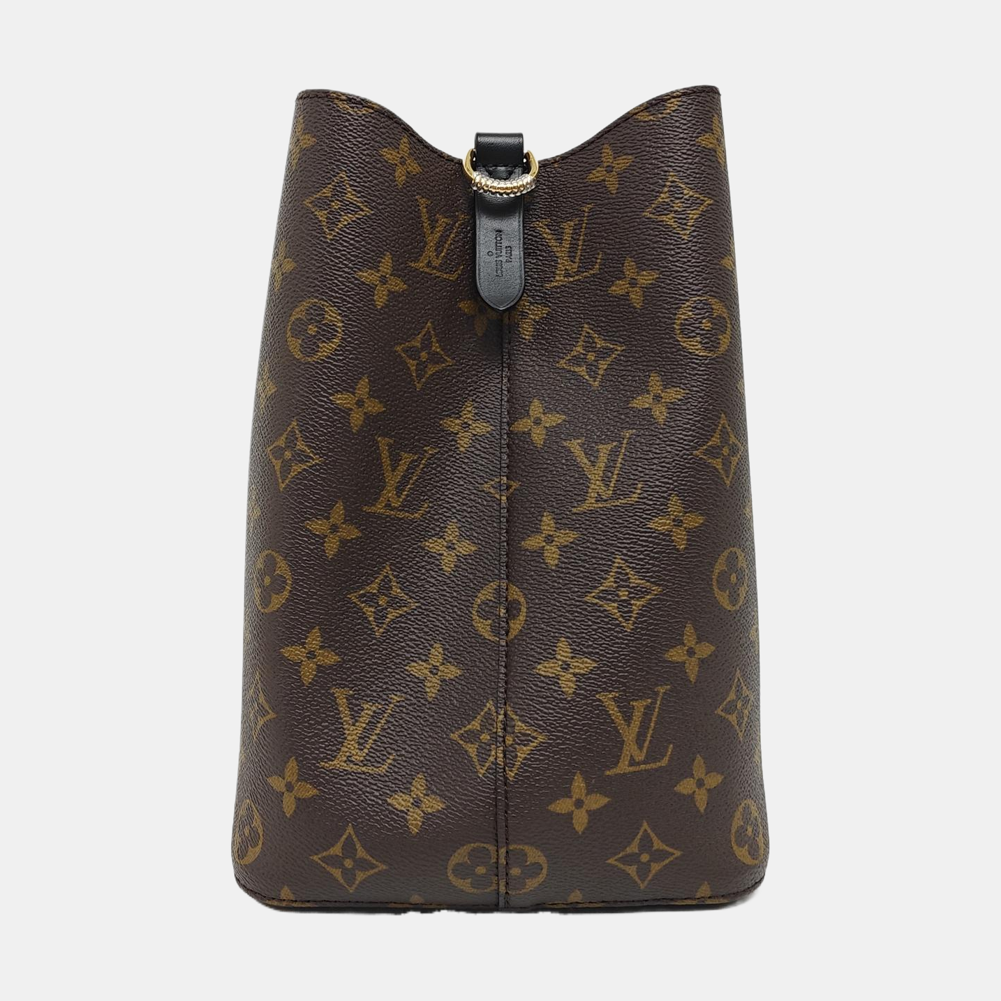 NÉONOÉ MM Monogram Coated Canvas Brown