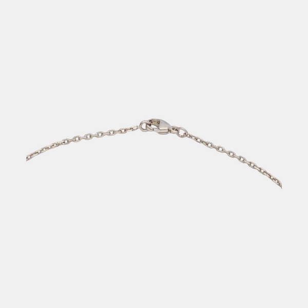 Pop H Metal Silver Necklace