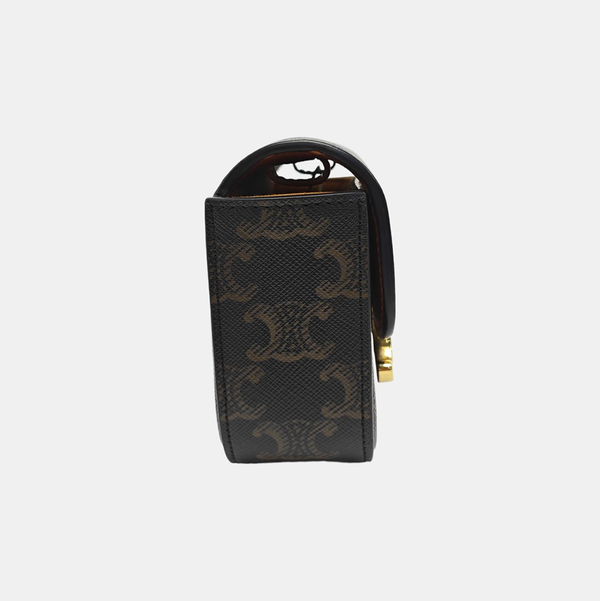 TRIOMPHE Mini Coated Canvas Black