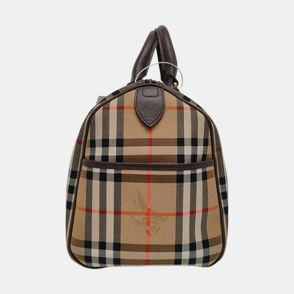 Canvas Top Handle Bag Beige
