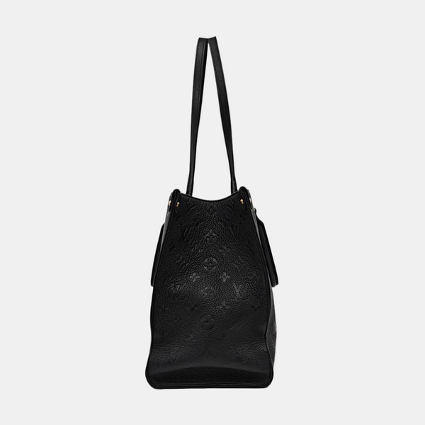 ONTHEGO MM Monogram Calfskin Black