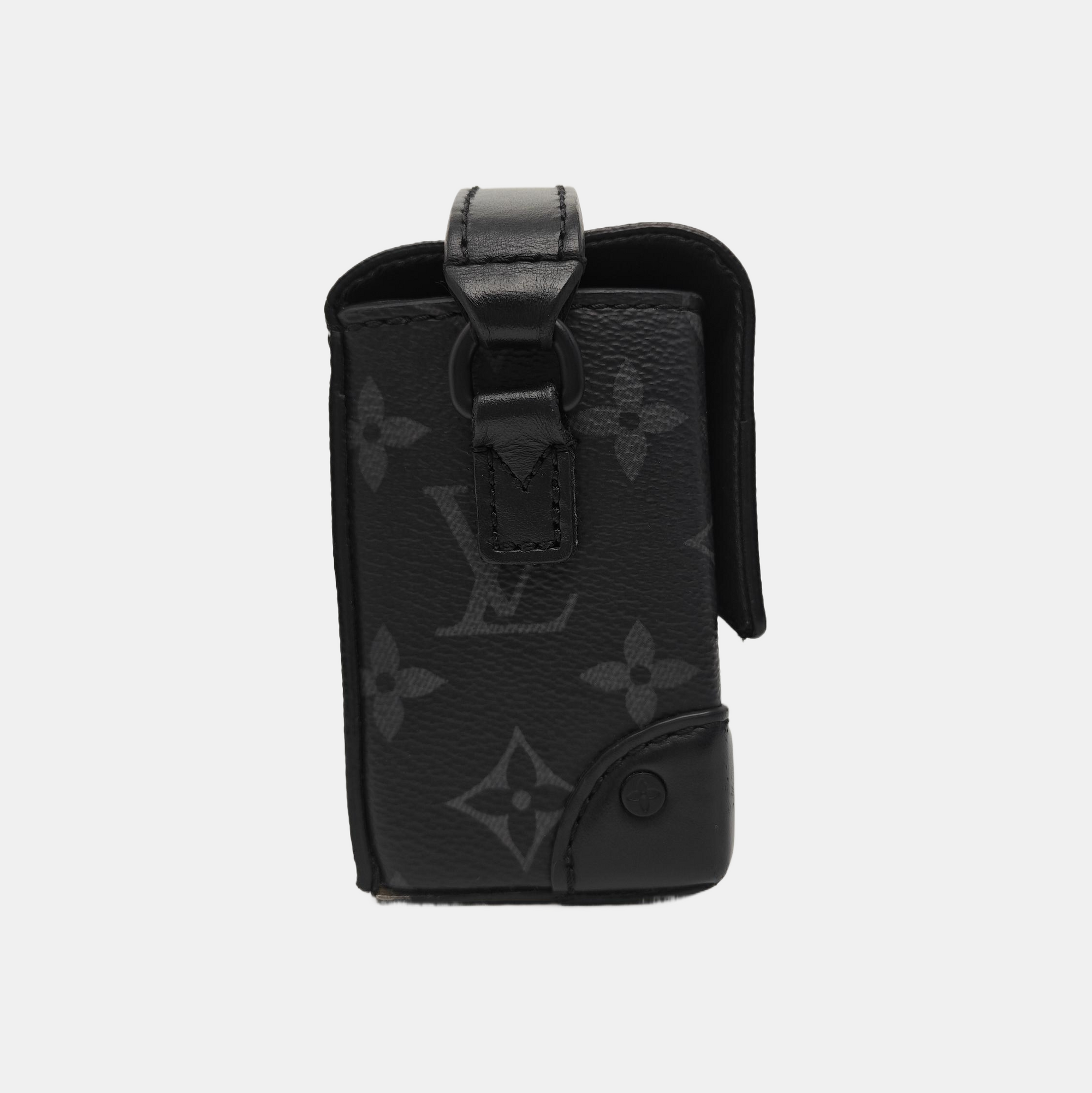 STEAMER Mini Monogram Coated Canvas Black