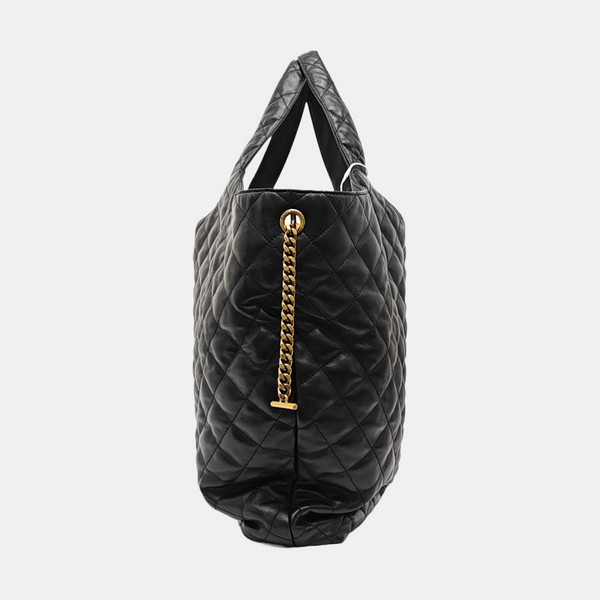 ICARE Extra Large Quilted Lambskin Black