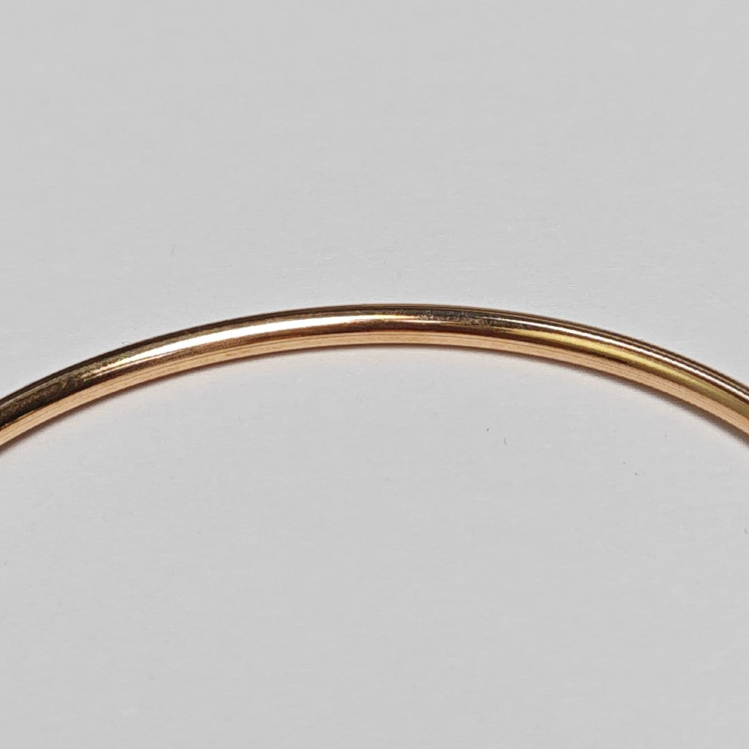 Tiffany T 18k Rose Gold Bangle