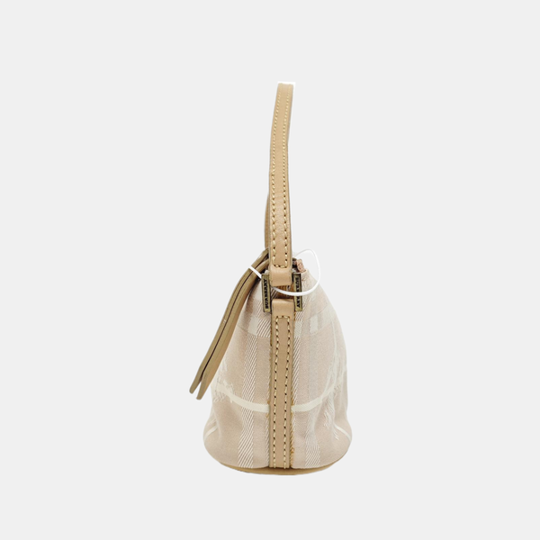 Canvas Top Handle Bag Beige