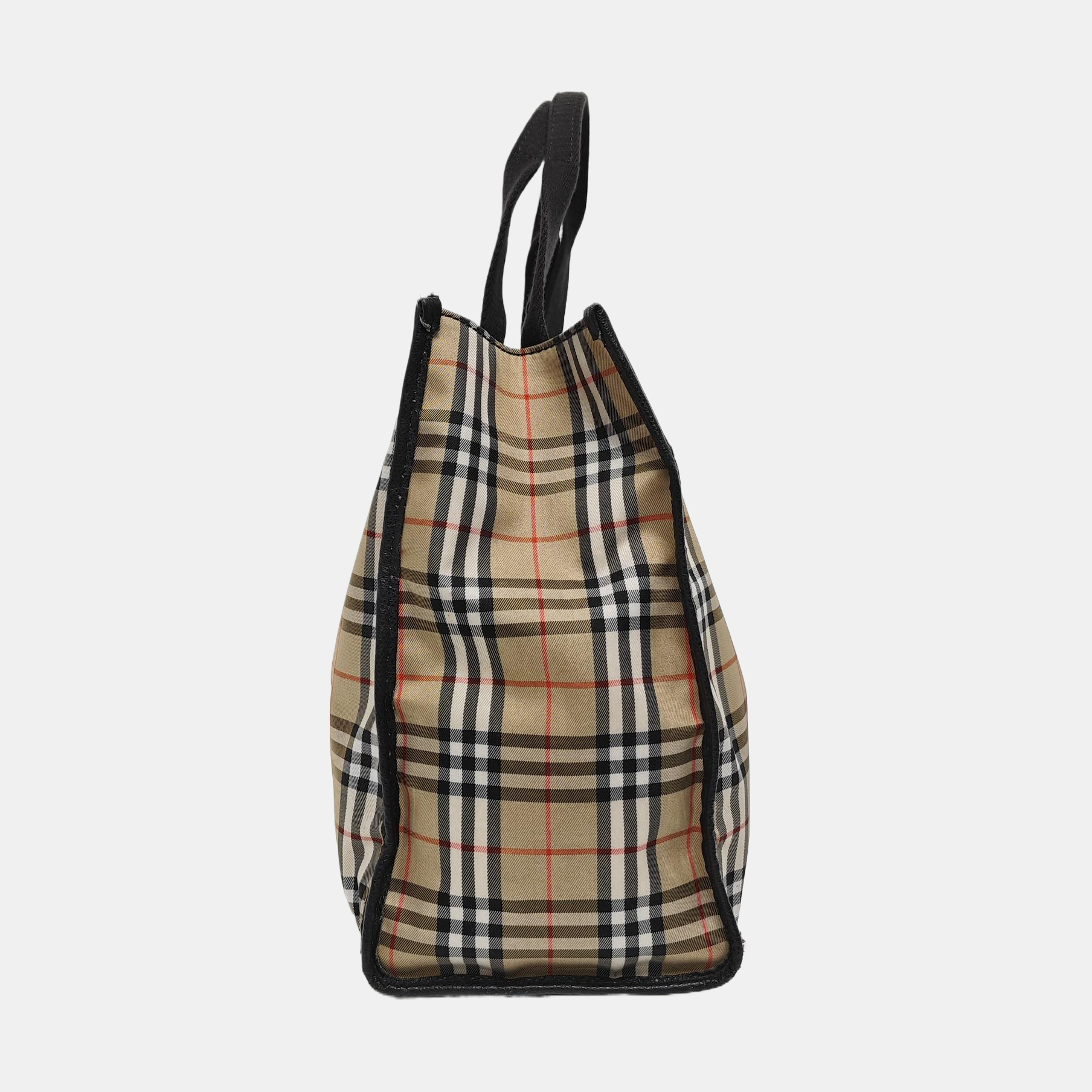 Canvas Top Handle Bag Beige