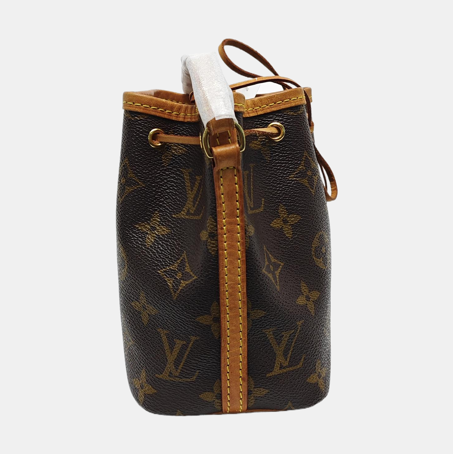 NÉONOÉ Nano Monogram Coated Canvas Brown