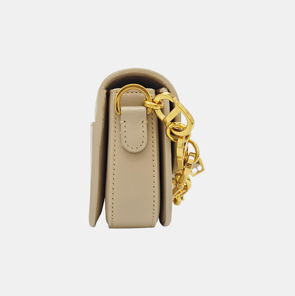 Bobby Small Calfskin Beige