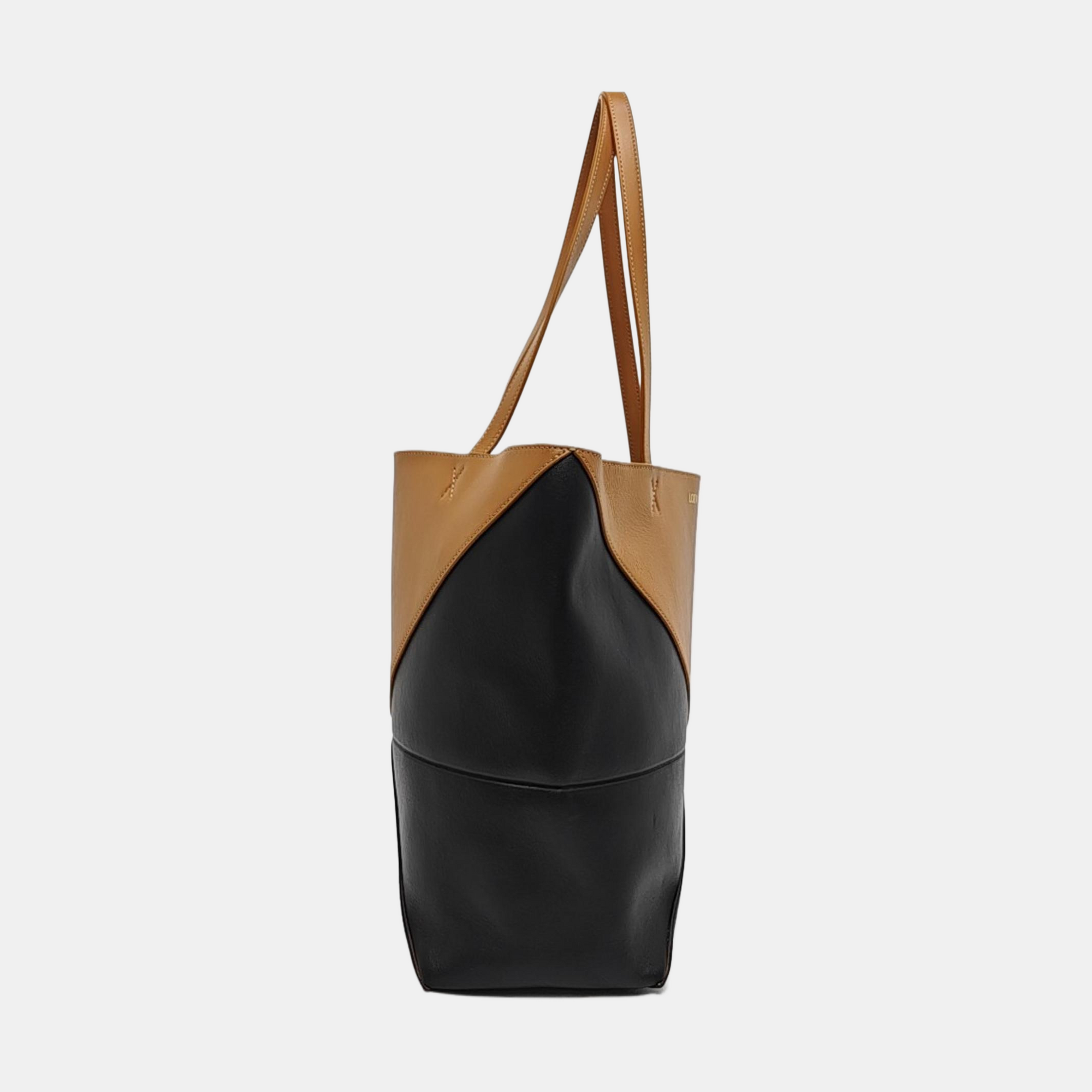 Authenticated pre-owned  Puzzle Fold Medium Calfskin Multicolor - Tote Bag at Looply