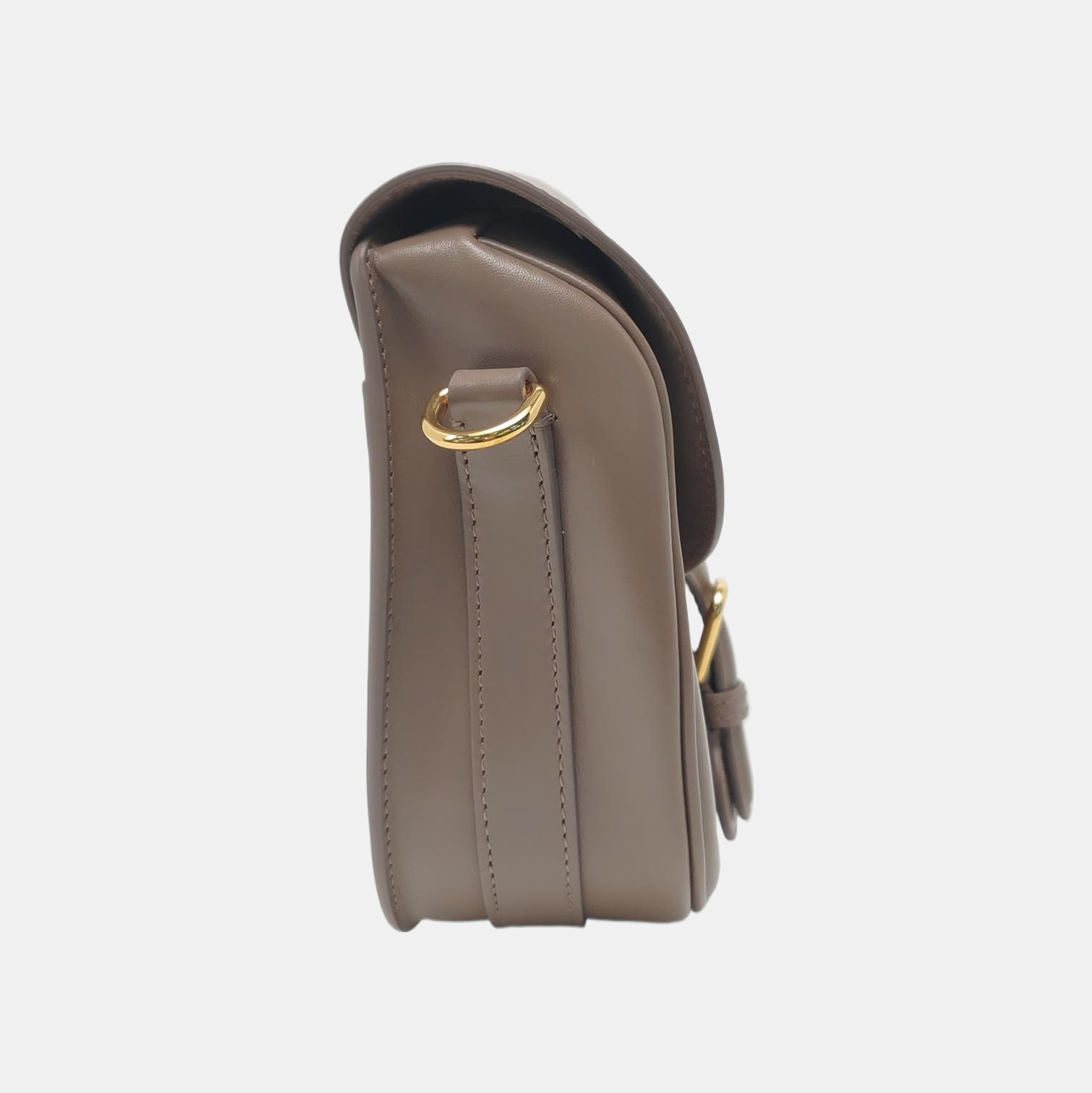 Authenticated pre-owned  Bobby Medium Calfskin Gray - Shoulder Bag at Looply