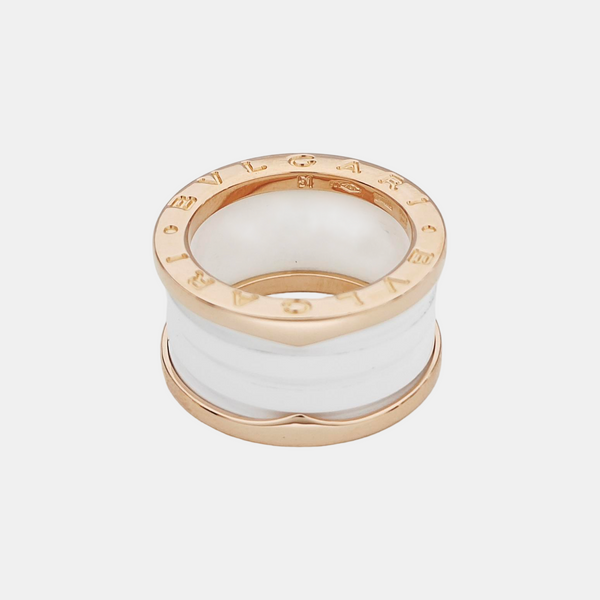 B.ZERO1 18k Rose Gold Ring EU 51
