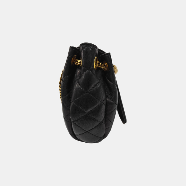 NOLITA Mini Quilted Lambskin Black