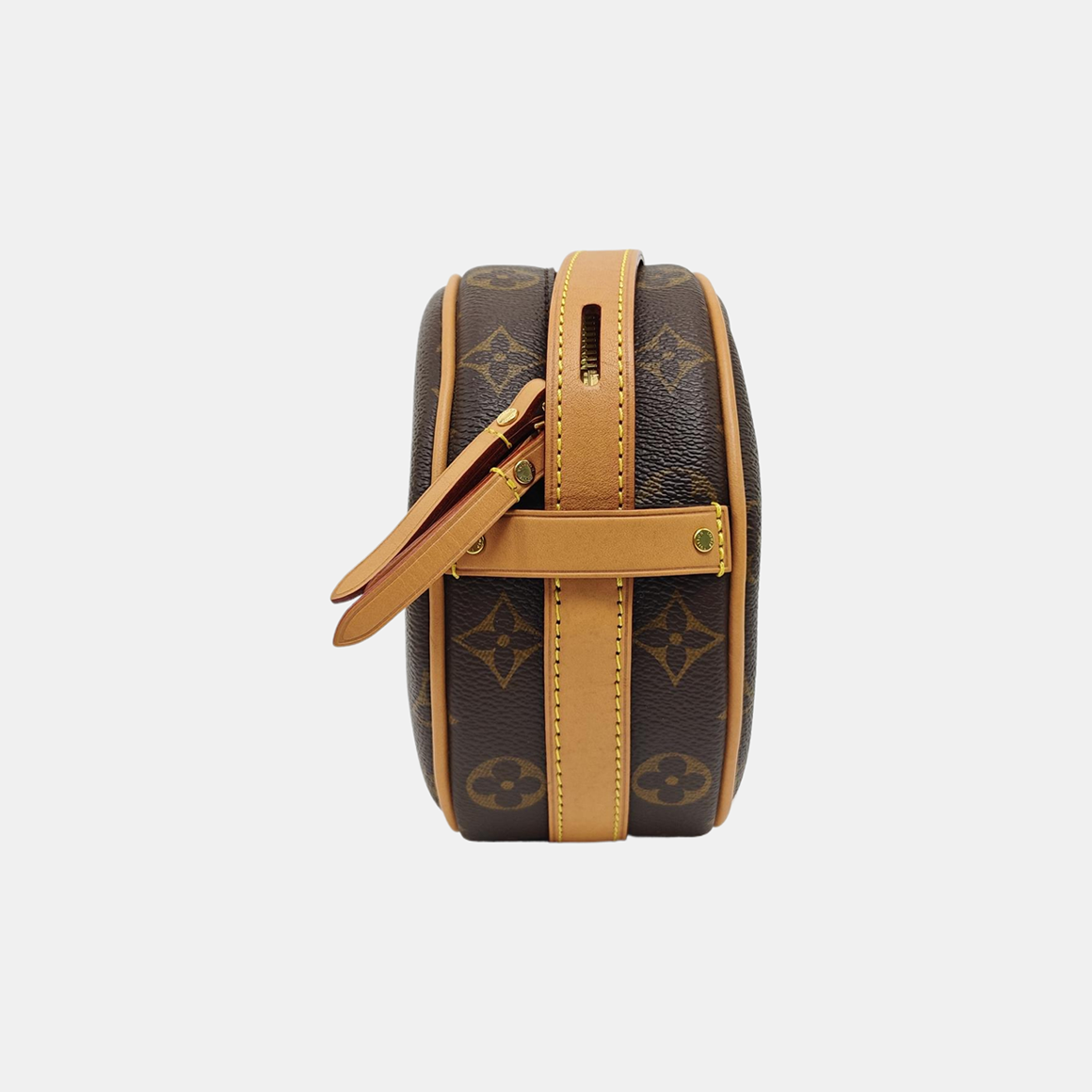 BOITE CHAPEAU PM Monogram Coated Canvas Brown
