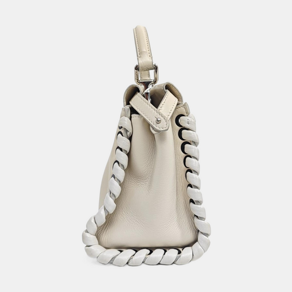 Peekaboo Mini Calfskin White