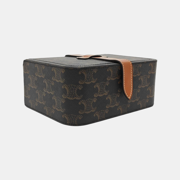 Large Coated Canvas Brown