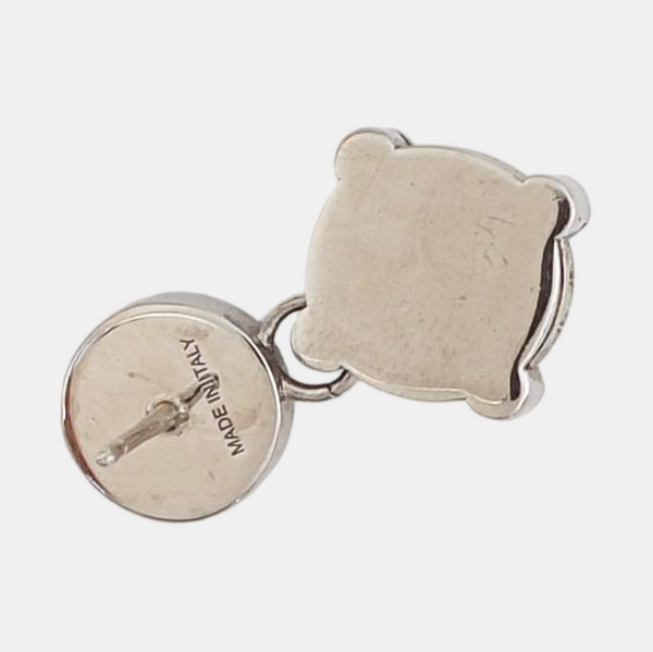 Metal Silver Earrings