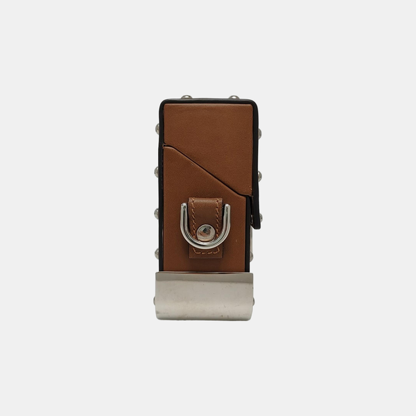 Baguette Trunk Calfskin Brown