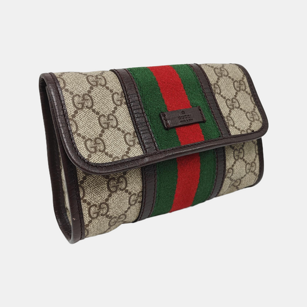 Coated Canvas Belt Bag Beige
