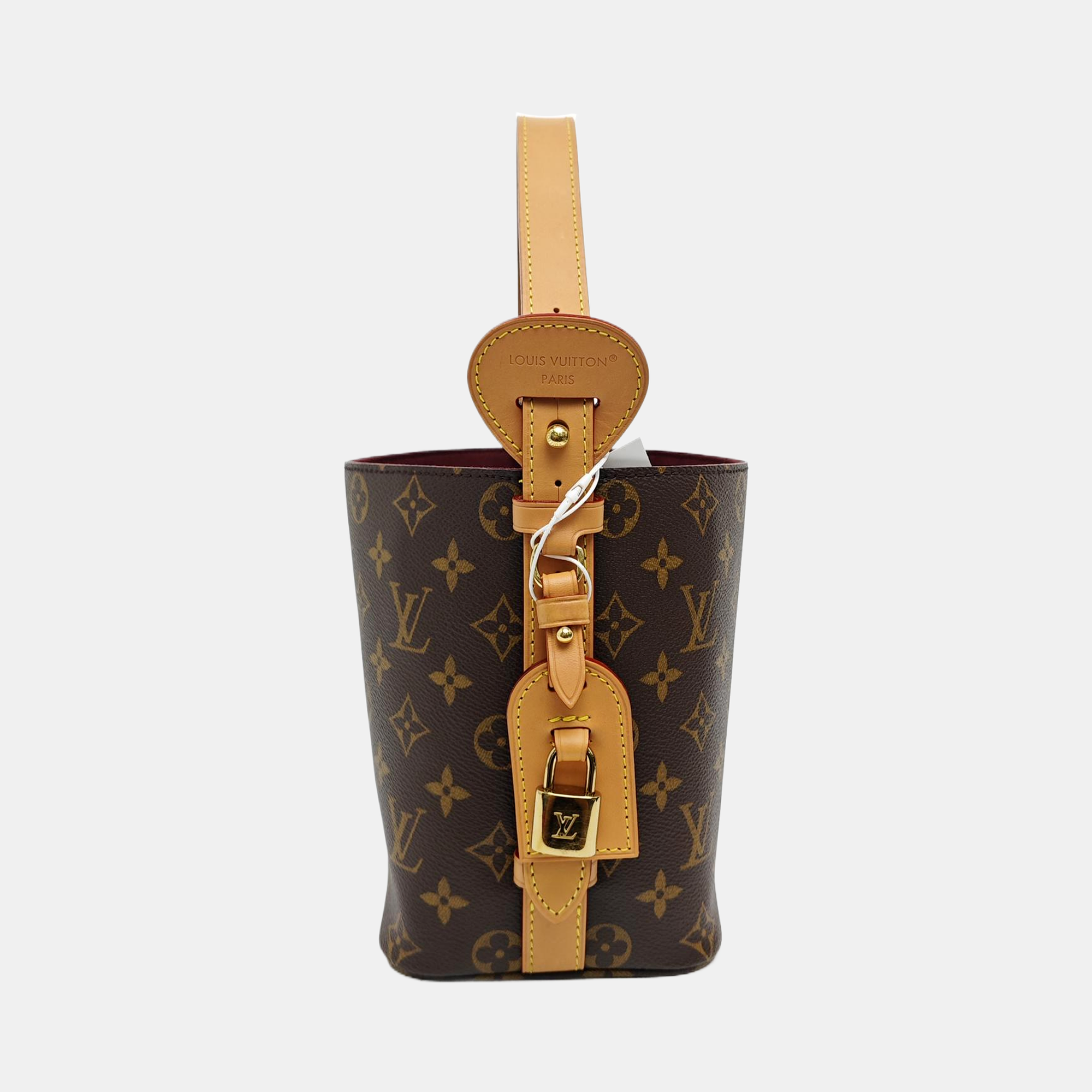 ALL IN Monogram Coated Canvas Brown
