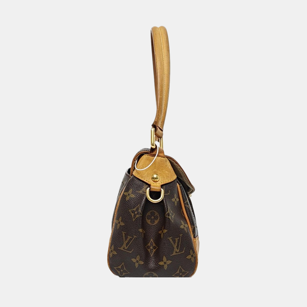 BEVERLY Monogram Coated Canvas Brown