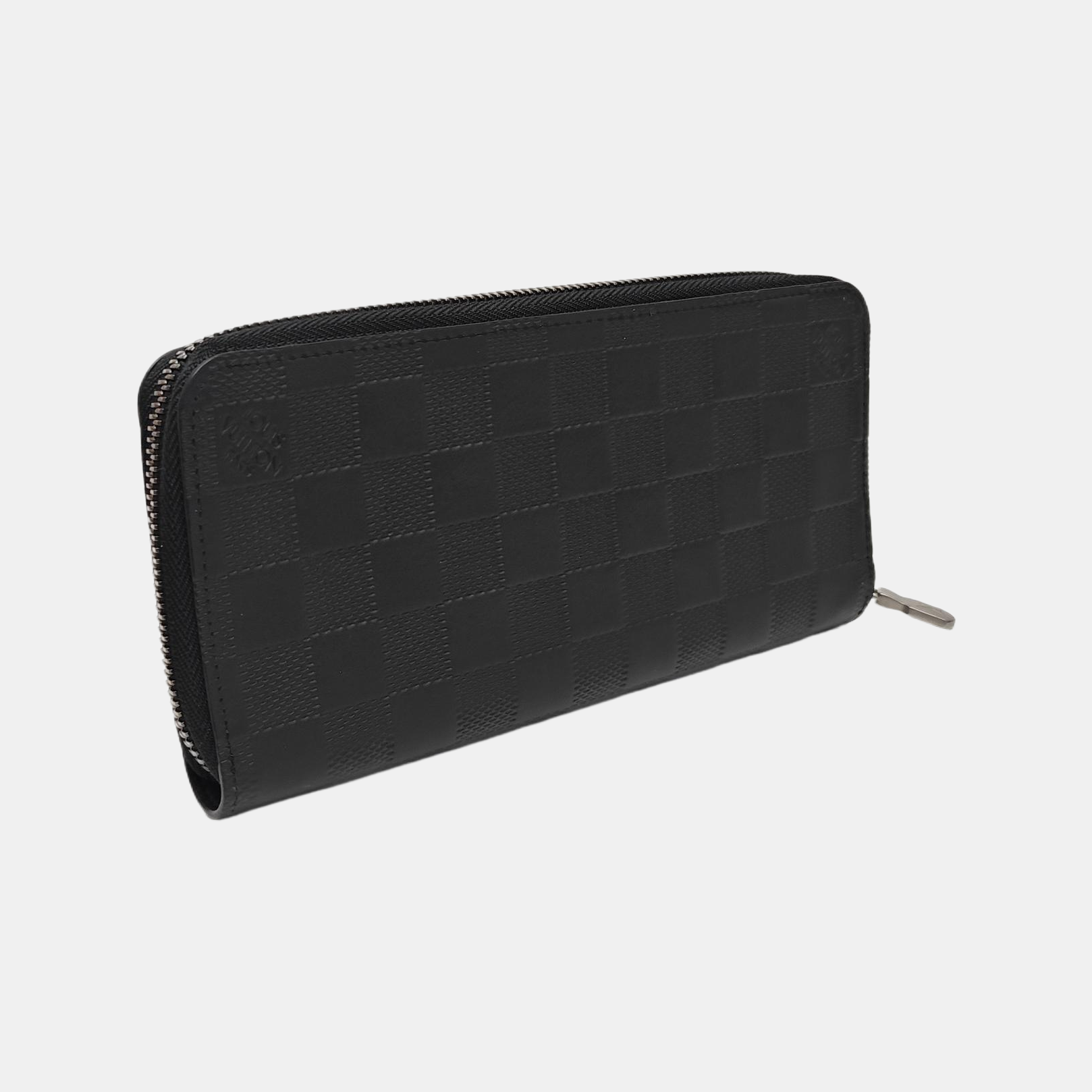 ZIPPY Damier Graphite Calfskin Black Wallet