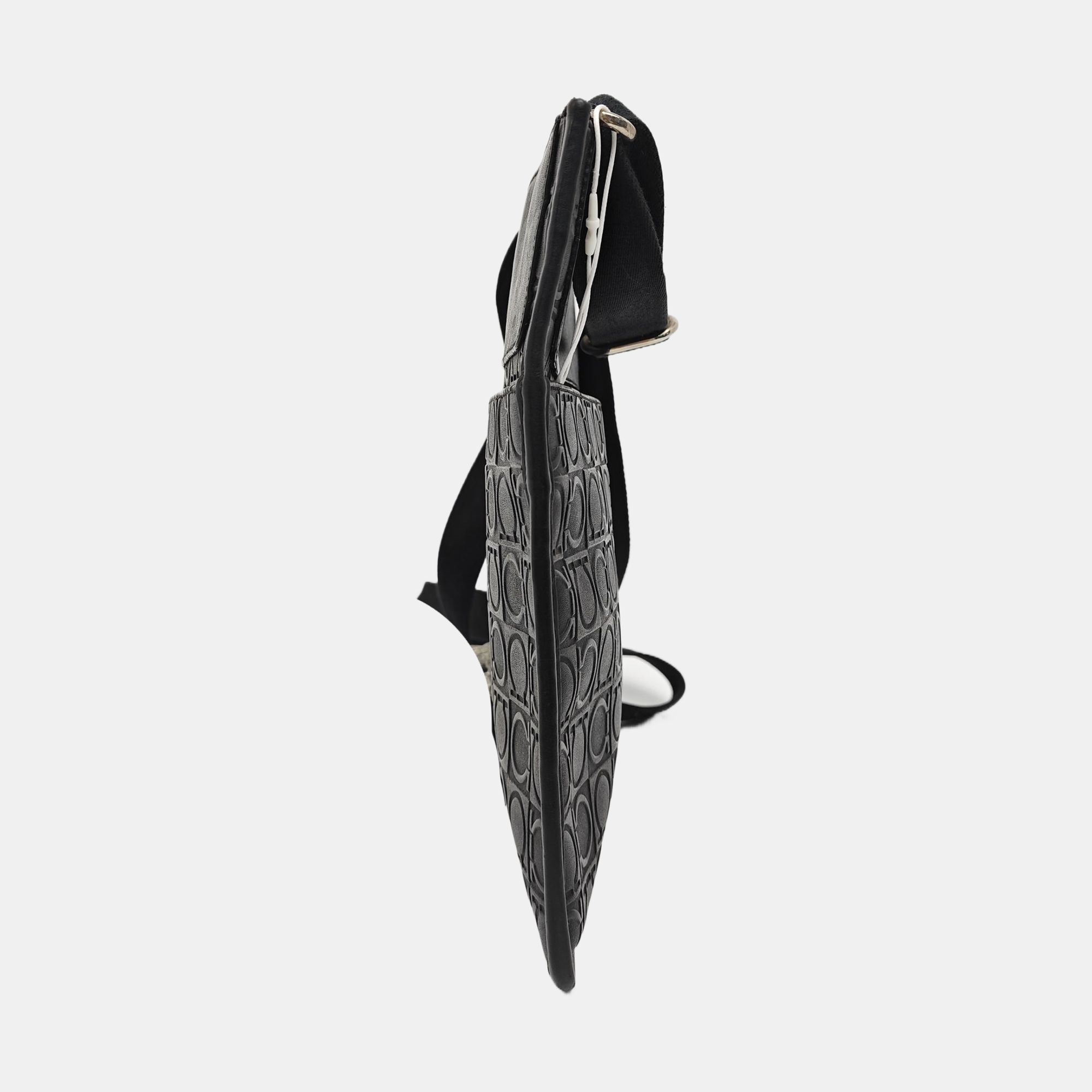 Calfskin Shoulder Bag Black